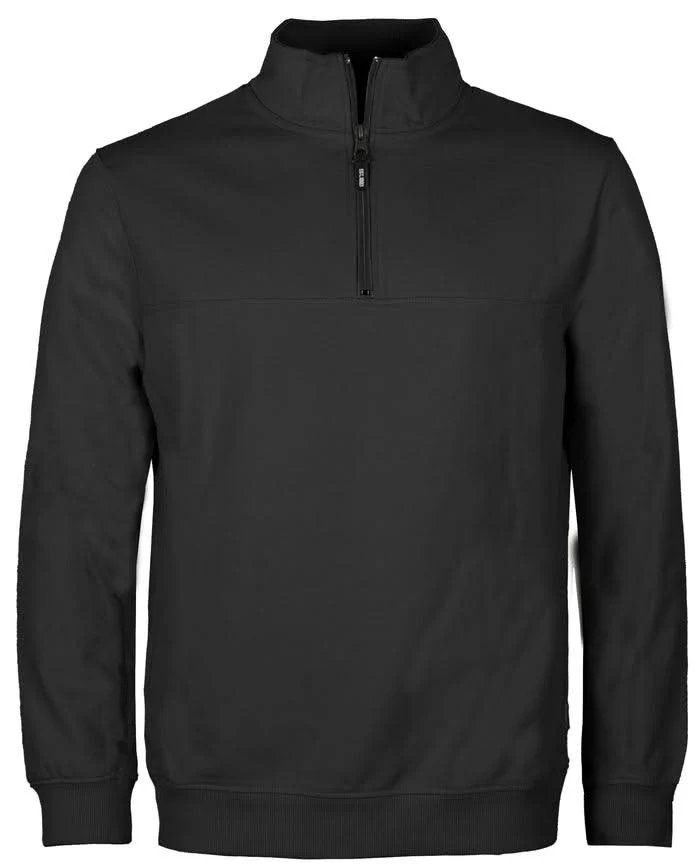 Indicode Herren Pullover Inatom in schwarz – Bild 2