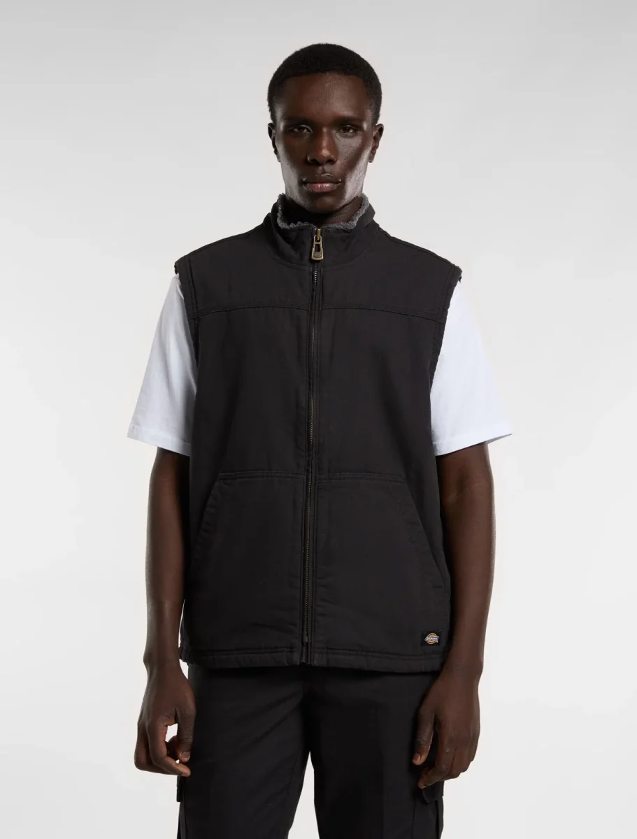 Duck lined gilet