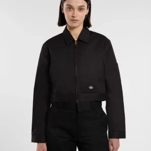 Lined Eisenhower cropped jacket