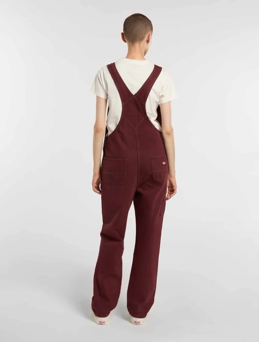 Loose canvas bib overalls – Bild 3