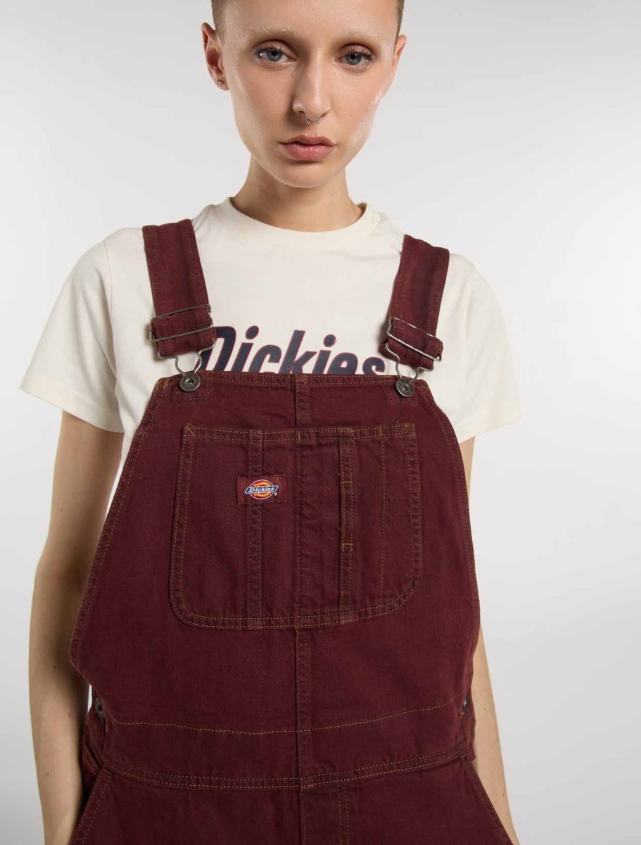 Loose canvas bib overalls – Bild 5