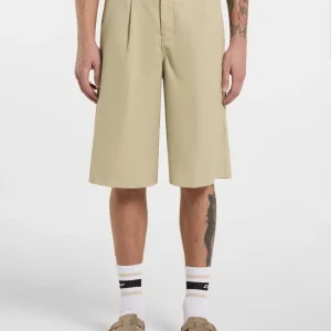Hemp twill 13-Inch work shorts