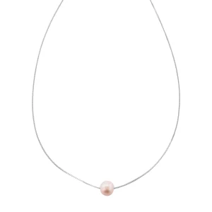 Halskette mit echten Süßwasserperlen - Sterling Silber