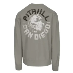 PITBULL Herren Sweatshirt Dog SD in Dusty Salvia