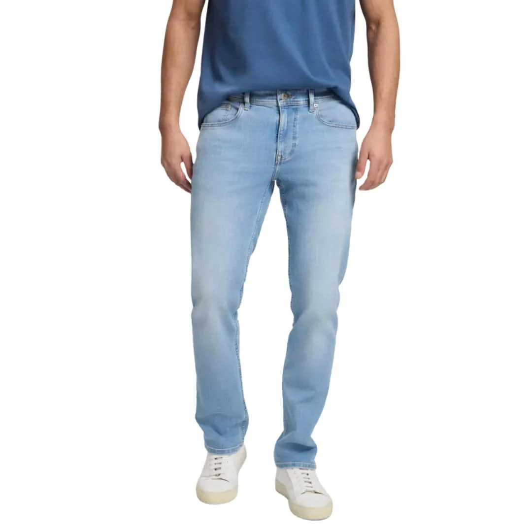Cross Herren Jeans Dylan Straight Leg E195-153 in Light Blue – Bild 2