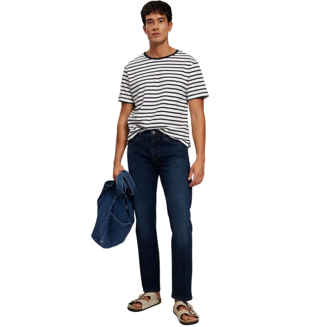 Cross Herren Jeans Antonio E 161-153 Relaxed Fit in deep blue – Bild 4