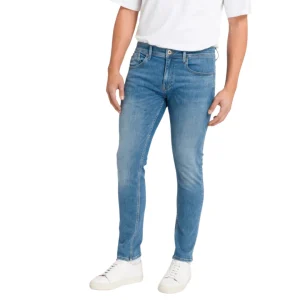Cross Herren Jeans Jimi E197-033 Slim Fit in Light Mid Blue