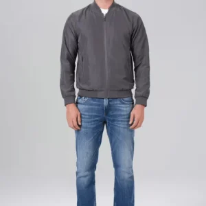 M.O.D Herren Blouson Fliegerjacke Jaden College in iron grey