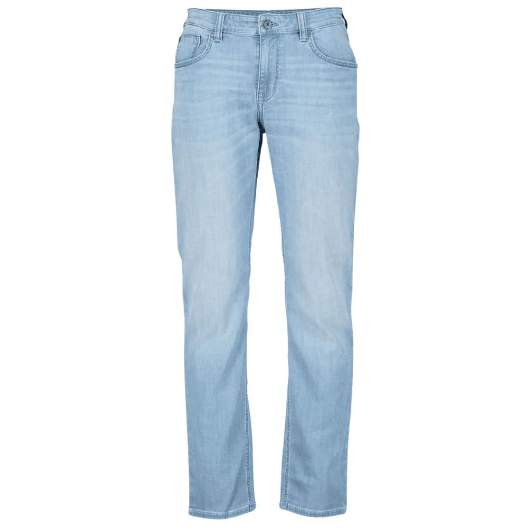 Paddocks Hose Jeans Herren Regular Fit Ben Stretch in blue bleached use moustach – Bild 2